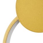 GLOBOSTAR® CYCLOS 61075 Μοντέρνο Κρεμαστό Φωτιστικό Οροφής LED 9W 1080lm 300° AC 220-240V IP20 Ρυθμιζόμενο Λευκό CCT με On/Off 2700K/4500K/6000K - Lumileds SMD Chip - Χρυσό Βούρτσας - Μ21 x Π2.3 x Υ26.5cm - 3 Χρόνια Εγγύηση - Image 8