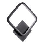 GLOBOSTAR® LENA 61079 Μοντέρνο Φωτιστικό Τοίχου - Απλίκα LED 12W 1440lm 300° AC 220-240V IP20 Ρυθμιζόμενο Λευκό CCT με On/Off 2700K/4500K/6000K - Lumileds SMD Chip - Μαύρο Ματ - Μ25 x Π5.5 x Υ29.5cm - 3 Χρόνια Εγγύηση - Image 3