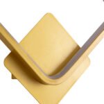 GLOBOSTAR® LENA 61081 Μοντέρνο Φωτιστικό Τοίχου - Απλίκα LED 12W 1440lm 300° AC 220-240V IP20 Ρυθμιζόμενο Λευκό CCT με On/Off 2700K/4500K/6000K - Lumileds SMD Chip - Χρυσό Βούρτσας - Μ25 x Π5.5 x Υ29.5cm - 3 Χρόνια Εγγύηση - Image 6