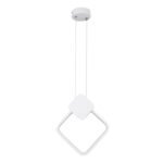 GLOBOSTAR® MARY 61083 Μοντέρνο Κρεμαστό Φωτιστικό Οροφής LED 12W 1440lm 300° AC 220-240V IP20 Ρυθμιζόμενο Λευκό CCT με On/Off 2700K/4500K/6000K - Lumileds SMD Chip - Λευκό - Μ20 x Π2.3 x Υ28.5cm - 3 Χρόνια Εγγύηση - Image 5