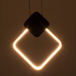 GLOBOSTAR® MARY 61084 Μοντέρνο Κρεμαστό Φωτιστικό Οροφής LED 12W 1440lm 300° AC 220-240V IP20 Ρυθμιζόμενο Λευκό CCT με On/Off 2700K/4500K/6000K - Lumileds SMD Chip - Χρυσό Βούρτσας - Μ20 x Π2.3 x Υ28.5cm - 3 Χρόνια Εγγύηση - Image 9