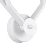 GLOBOSTAR® ANNA 61086 Μοντέρνο Φωτιστικό Τοίχου - Απλίκα LED 15W 1800lm 300° AC 220-240V IP20 Ρυθμιζόμενο Λευκό CCT με On/Off 2700K/4500K/6000K - Lumileds SMD Chip - Λευκό Ματ - Μ25 x Π8 x Υ30cm - 3 Χρόνια Εγγύηση - Image 6