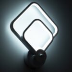 GLOBOSTAR® ANNA 61086 Μοντέρνο Φωτιστικό Τοίχου - Απλίκα LED 15W 1800lm 300° AC 220-240V IP20 Ρυθμιζόμενο Λευκό CCT με On/Off 2700K/4500K/6000K - Lumileds SMD Chip - Λευκό Ματ - Μ25 x Π8 x Υ30cm - 3 Χρόνια Εγγύηση - Image 9