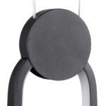 GLOBOSTAR® ILDI 61088 Μοντέρνο Κρεμαστό Φωτιστικό Οροφής LED 12W 1440lm 300° AC 220-240V IP20 Ρυθμιζόμενο Λευκό CCT με On/Off 2700K/4500K/6000K - Lumileds SMD Chip - Μαύρο Ματ- Μ10 x Π2.3 x Υ38cm - 3 Χρόνια Εγγύηση - Image 6