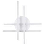 GLOBOSTAR® DRACO 61096 Μοντέρνο Φωτιστικό Οροφής LED 60W 7380lm 120° AC 220-240V IP20 Ρυθμιζόμενο Λευκό CCT με Χειριστήριο από 2700K έως 6000K Dimmable - Lumileds SMD Chip - Λευκό Ματ - Μ60 x Π60 x Υ11cm - 3 Χρόνια Εγγύηση - Image 8