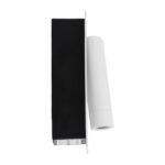 GLOBOSTAR® MANHATTAN 61098 Μοντέρνο Φωτιστικό Τοίχου - Απλίκα Ξενοδοχείου Reading Light LED 3W 405lm 36° AC 220-240V IP20 Φυσικό Λευκό 4500K - Bridgelux COB Chip & TÜV SÜD Driver - Λευκό - Μ7 x Π7 x Υ17cm - 3 Χρόνια Εγγύηση - Image 5