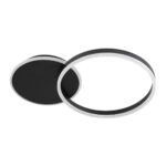 GLOBOSTAR® VENOM 61117 Μοντέρνο Φωτιστικό Οροφής LED 45W 5445lm 360° AC 220-240V IP20 Ρυθμιζόμενο Λευκό CCT με Χειριστήριο από 2700K έως 6000K Dimmable - Lumileds SMD Chip - Μαύρο Ματ - Μ60 x Π40 x Υ7.5cm - 3 Χρόνια Εγγύηση - Image 5