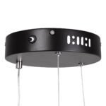 GLOBOSTAR® DIAMOND 61128 Μοντέρνο Κρεμαστό Φωτιστικό Οροφής LED 30W 3513lm 360° AC 220-240V IP20 Ρυθμιζόμενο Λευκό CCT με Χειριστήριο από 2700K έως 6000K Dimmable - Lumileds SMD Chip - Μαύρο Ματ - Μ40 x Π40 x Υ3cm - 3 Χρόνια Εγγύηση - Image 6