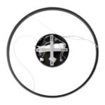 GLOBOSTAR® DIAMOND 61130 Μοντέρνο Κρεμαστό Φωτιστικό Οροφής LED 45W 5230lm 360° AC 220-240V IP20 Ρυθμιζόμενο Λευκό CCT με Χειριστήριο από 2700K έως 6000K Dimmable - Lumileds SMD Chip - Μαυρό Ματ - Μ60 x Π60 x Υ3cm - 3 Χρόνια Εγγύηση - Image 8