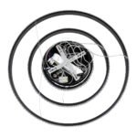 GLOBOSTAR® DIAMOND TRIO 61136-DECO Μοντέρνο Κρεμαστό Φωτιστικό Οροφής LED 100W 12123lm 360° AC 220-240V IP20 Ρυθμιζόμενο Λευκό CCT με Χειριστήριο από 2700K έως 6000K Dimmable - Lumileds SMD Chip - Μαύρο Ματ - Μ90 x Π90 x Υ90cm - 3 Χρόνια Εγγύηση - Image 10