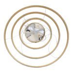 GLOBOSTAR® DIAMOND TRIO 61139-DECO Μοντέρνο Κρεμαστό Φωτιστικό Οροφής LED 120W 14723lm 360° AC 220-240V IP20 Ρυθμιζόμενο Λευκό CCT με Χειριστήριο από 2700K έως 6000K Dimmable - Lumileds SMD Chip - Χρυσό Βούρτσας - Μ80 x Π80 x Υ80cm - 3 Χρόνια Εγγύηση - Image 10