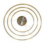 GLOBOSTAR® DIAMOND TRIO 61141-DECO Μοντέρνο Κρεμαστό Φωτιστικό Οροφής LED 150W 18379lm 360° AC 220-240V IP20 Ρυθμιζόμενο Λευκό CCT με Χειριστήριο από 2700K έως 6000K Dimmable - Lumileds SMD Chip - Χρυσό Βούρτσας - Μ100 x Π100 x Υ100cm - 3 Χρόνια Εγγύηση - Image 10