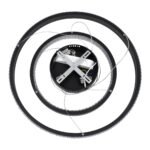 GLOBOSTAR® DIAMOND DUO 61150-DECO Μοντέρνο Κρεμαστό Φωτιστικό Οροφής LED 75W 8743lm 360° AC 220-240V IP20 Ρυθμιζόμενο Λευκό CCT με Χειριστήριο από 2700K έως 6000K Dimmable - Lumileds SMD Chip - Μαύρο Ματ - Μ60 x Π60 x Υ60cm - 3 Χρόνια Εγγύηση - Image 10