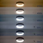 GLOBOSTAR® NEMESIS 61158 Μοντέρνο Κρεμαστό Φωτιστικό Οροφής LED 45W 5230lm 360° AC 220-240V IP20 Ρυθμιζόμενο Λευκό CCT με Χειριστήριο από 2700K έως 6000K Dimmable - Lumileds SMD Chip - Μαύρο Ματ - Μ60 x Π60 x Υ4cm - 3 Χρόνια Εγγύηση - Image 11