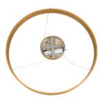 GLOBOSTAR® VENOM 61178 Μοντέρνο Κρεμαστό Φωτιστικό Οροφής LED 45W 5269lm 120° AC 220-240V IP20 Ρυθμιζόμενο Λευκό CCT με Χειριστήριο από 2700K έως 6000K Dimmable - Lumileds SMD Chip - Χρυσό Βούρτσας - Μ60 x Π60 x Υ6.5cm - 3 Χρόνια Εγγύηση - Image 8