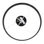 GLOBOSTAR® VENOM 61179 Μοντέρνο Κρεμαστό Φωτιστικό Οροφής LED 67W 7863lm 120° AC 220-240V IP20 Ρυθμιζόμενο Λευκό CCT με Χειριστήριο από 2700K έως 6000K Dimmable - Lumileds SMD Chip - Μαύρο Ματ - Μ80 x Π80 x Υ6.5cm - 3 Χρόνια Εγγύηση - Image 8