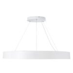GLOBOSTAR® RA 61197 Μοντέρνο Κρεμαστό Φωτιστικό Οροφής LED 75W 8250lm 120° AC 220-240V IP20 Ρυθμιζόμενο Λευκό CCT με Χειριστήριο από 2700K έως 6000K Dimmable - Lumileds SMD Chip - Λευκό Ματ - Μ80 x Π80 x Υ8cm - 3 Χρόνια Εγγύηση - Image 4
