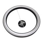 GLOBOSTAR® RA 61198 Μοντέρνο Κρεμαστό Φωτιστικό Οροφής LED 100W 11020lm 120° AC 220-240V IP20 Ρυθμιζόμενο Λευκό CCT με Χειριστήριο από 2700K έως 6000K Dimmable - Lumileds SMD Chip - Μαύρο Ματ - Μ120 x Π120 x Υ8cm - 3 Χρόνια Εγγύηση - Image 8