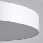 GLOBOSTAR® BURTON 61203-P Μοντέρνο Κρεμαστό Φωτιστικό Οροφής LED 75W 8625lm 120° AC 220-240V IP20 Ρυθμιζόμενο Λευκό CCT με Χειριστήριο από 2700K έως 6000K Dimmable - Lumileds SMD Chip - Λευκό Ματ - Μ60 x Π60 x Υ8cm - 3 Χρόνια Εγγύηση - Image 8