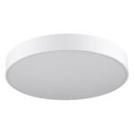 GLOBOSTAR® BURTON 61203-S Μοντέρνο Φωτιστικό Οροφής LED 75W 8625lm 120° AC 220-240V IP20 Ρυθμιζόμενο Λευκό CCT με Χειριστήριο από 2700K έως 6000K Dimmable - Lumileds SMD Chip - Λευκό Ματ - Μ60 x Π60 x Υ8cm - 3 Χρόνια Εγγύηση - Image 3