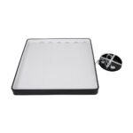 GLOBOSTAR® KAMALA 61210-P Μοντέρνο Κρεμαστό Φωτιστικό Οροφής LED 100W 11020lm 120° AC 220-240V IP20 Ρυθμιζόμενο Λευκό CCT με Χειριστήριο από 2700K έως 6000K Dimmable - Lumileds SMD Chip - Μαύρο Ματ - Μ80 x Π80 x Υ8cm - 3 Χρόνια Εγγύηση - Image 16