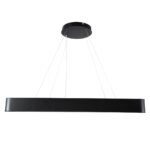 GLOBOSTAR® KAMALA 61210-S Μοντέρνο Φωτιστικό Οροφής LED 100W 11020lm 120° AC 220-240V IP20 Ρυθμιζόμενο Λευκό CCT με Χειριστήριο από 2700K έως 6000K Dimmable - Lumileds SMD Chip - Μαύρο Ματ - Μ80 x Π80 x Υ8cm - 3 Χρόνια Εγγύηση - Image 11