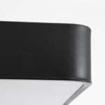 GLOBOSTAR® KAMALA 61210-P Μοντέρνο Κρεμαστό Φωτιστικό Οροφής LED 100W 11020lm 120° AC 220-240V IP20 Ρυθμιζόμενο Λευκό CCT με Χειριστήριο από 2700K έως 6000K Dimmable - Lumileds SMD Chip - Μαύρο Ματ - Μ80 x Π80 x Υ8cm - 3 Χρόνια Εγγύηση - Image 8