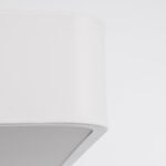 GLOBOSTAR® KAMALA 61211-P Μοντέρνο Κρεμαστό Φωτιστικό Οροφής LED 100W 11020lm 120° AC 220-240V IP20 Ρυθμιζόμενο Λευκό CCT με Χειριστήριο από 2700K έως 6000K Dimmable - Lumileds SMD Chip - Λευκό Ματ - Μ80 x Π80 x Υ8cm - 3 Χρόνια Εγγύηση - Image 8