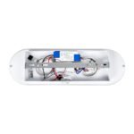 GLOBOSTAR® NESPO 61213 Μοντέρνο Φωτιστικό Οροφής LED 36W 4032lm 360° & 45° AC 220-240V IP20 Ρυθμιζόμενο Λευκό CCT με On/Off 2700K/4500K/6000K - Lumileds SMD Chip - Λευκό Ματ - Μ40 x Π13 x Υ6.5cm - 3 Χρόνια Εγγύηση - Image 6