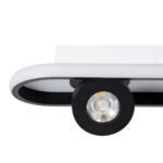 GLOBOSTAR® NESPO 61214 Μοντέρνο Φωτιστικό Οροφής LED 48W 5376lm 360° & 45° AC 220-240V IP20 Ρυθμιζόμενο Λευκό CCT με On/Off 2700K/4500K/6000K - Lumileds SMD Chip - Μαύρο Ματ - Μ80 x Π13 x Υ6.5cm - 3 Χρόνια Εγγύηση - Image 9