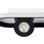 GLOBOSTAR® NESPO 61214 Μοντέρνο Φωτιστικό Οροφής LED 48W 5376lm 360° & 45° AC 220-240V IP20 Ρυθμιζόμενο Λευκό CCT με On/Off 2700K/4500K/6000K - Lumileds SMD Chip - Μαύρο Ματ - Μ80 x Π13 x Υ6.5cm - 3 Χρόνια Εγγύηση - Image 10