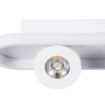 GLOBOSTAR® NESPO 61215 Μοντέρνο Φωτιστικό Οροφής LED 48W 5376lm 360° & 45° AC 220-240V IP20 Ρυθμιζόμενο Λευκό CCT με On/Off 2700K/4500K/6000K - Lumileds SMD Chip - Λευκό Ματ - Μ80 x Π13 x Υ6.5cm - 3 Χρόνια Εγγύηση - Image 10
