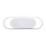 GLOBOSTAR® IGOR 61217 Μοντέρνο Φωτιστικό Οροφής LED 24W 2880lm 210° AC 220-240V IP20 Ρυθμιζόμενο Λευκό CCT με On/Off 2700K/4500K/6000K - Lumileds SMD Chip - Λευκό Ματ - Μ41 x Π13 x Υ4.5cm - 3 Χρόνια Εγγύηση - Image 5