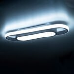 GLOBOSTAR® IGOR 61217 Μοντέρνο Φωτιστικό Οροφής LED 24W 2880lm 210° AC 220-240V IP20 Ρυθμιζόμενο Λευκό CCT με On/Off 2700K/4500K/6000K - Lumileds SMD Chip - Λευκό Ματ - Μ41 x Π13 x Υ4.5cm - 3 Χρόνια Εγγύηση - Image 10