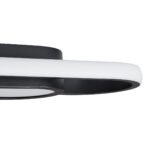 GLOBOSTAR® IGOR 61218 Μοντέρνο Φωτιστικό Οροφής LED 48W 5760lm 210° AC 220-240V IP20 Ρυθμιζόμενο Λευκό CCT με On/Off 2700K/4500K/6000K - Lumileds SMD Chip - Μαύρο Ματ - Μ81 x Π13 x Υ4.5cm - 3 Χρόνια Εγγύηση - Image 7