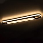 GLOBOSTAR® IGOR 61218 Μοντέρνο Φωτιστικό Οροφής LED 48W 5760lm 210° AC 220-240V IP20 Ρυθμιζόμενο Λευκό CCT με On/Off 2700K/4500K/6000K - Lumileds SMD Chip - Μαύρο Ματ - Μ81 x Π13 x Υ4.5cm - 3 Χρόνια Εγγύηση - Image 8