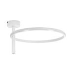 GLOBOSTAR® VERONA 61221 Μοντέρνο Φωτιστικό Οροφής LED 24W 2688lm 360° AC 220-240V IP20 Ρυθμιζόμενο Λευκό CCT με On/Off 2700K/4500K/6000K - Lumileds SMD Chip - Λευκό Ματ - Μ40 x Π40 x Υ23cm - 3 Χρόνια Εγγύηση - Image 3