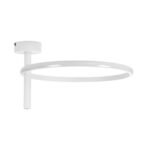 GLOBOSTAR® VERONA 61221 Μοντέρνο Φωτιστικό Οροφής LED 24W 2688lm 360° AC 220-240V IP20 Ρυθμιζόμενο Λευκό CCT με On/Off 2700K/4500K/6000K - Lumileds SMD Chip - Λευκό Ματ - Μ40 x Π40 x Υ23cm - 3 Χρόνια Εγγύηση - Image 4