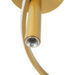 GLOBOSTAR® VERONA 61225 Μοντέρνο Φωτιστικό Οροφής LED 36W 4032lm 360° AC 220-240V IP20 Ρυθμιζόμενο Λευκό CCT με On/Off 2700K/4500K/6000K - Lumileds SMD Chip - Χρυσό Βούρτσας - Μ60 x Π60 x Υ23cm - 3 Χρόνια Εγγύηση - Image 7