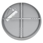 GLOBOSTAR® SALEM 61238 Μοντέρνο Φωτιστικό Οροφής LED 105W 12075lm 120° AC 220-240V IP20 Ρυθμιζόμενο Λευκό CCT με Χειριστήριο από 2700K έως 6000K Dimmable - Lumileds SMD Chip - Γκρι - Μ60 x Π60 x Υ9.5cm - 3 Χρόνια Εγγύηση - Image 5