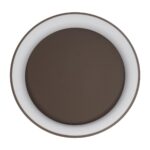 GLOBOSTAR® SALEM 61240 Μοντέρνο Φωτιστικό Οροφής LED 105W 12075lm 120° AC 220-240V IP20 Ρυθμιζόμενο Λευκό CCT με Χειριστήριο από 2700K έως 6000K Dimmable - Lumileds SMD Chip - Καφέ Ματ - Μ60 x Π60 x Υ9.5cm - 3 Χρόνια Εγγύηση - Image 6