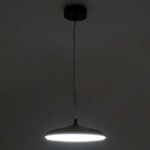 GLOBOSTAR® BARON 61251 Μοντέρνο Κρεμαστό Φωτιστικό Οροφής LED 12W 1440lm 120° AC 220-240V IP20 Ρυθμιζόμενο Λευκό CCT με On/Off 2700K/4500K/6000K - Lumileds SMD Chip - Μαύρο Ματ - Μ25 x Π25 x Υ8cm - 3 Χρόνια Εγγύηση - Image 10