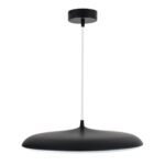 GLOBOSTAR® BARON 61254 Μοντέρνο Κρεμαστό Φωτιστικό Οροφής LED 24W 2880lm 120° AC 220-240V IP20 Ρυθμιζόμενο Λευκό CCT με On/Off 2700K/4500K/6000K - Lumileds SMD Chip - Μαύρο Ματ - Μ40 x Π40 x Υ10cm - 3 Χρόνια Εγγύηση - Image 6