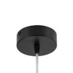 GLOBOSTAR® BARON 61254 Μοντέρνο Κρεμαστό Φωτιστικό Οροφής LED 24W 2880lm 120° AC 220-240V IP20 Ρυθμιζόμενο Λευκό CCT με On/Off 2700K/4500K/6000K - Lumileds SMD Chip - Μαύρο Ματ - Μ40 x Π40 x Υ10cm - 3 Χρόνια Εγγύηση - Image 8