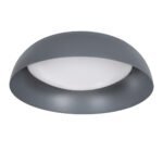 GLOBOSTAR® ANATOLIA 61262 Μοντέρνο Φωτιστικό Οροφής LED 60W 6900lm 120° AC 220-240V IP20 Ρυθμιζόμενο Λευκό CCT με Χειριστήριο από 2700K έως 6000K Dimmable - Lumileds SMD Chip - Γκρι - Μ43 x Π43 x Υ11cm - 3 Χρόνια Εγγύηση - Image 3