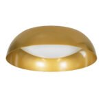 GLOBOSTAR® ANATOLIA 61263 Μοντέρνο Φωτιστικό Οροφής LED 60W 6900lm 120° AC 220-240V IP20 Ρυθμιζόμενο Λευκό CCT με Χειριστήριο από 2700K έως 6000K Dimmable - Lumileds SMD Chip - Χρυσό - Μ43 x Π43 x Υ11cm - 3 Χρόνια Εγγύηση - Image 4