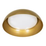 GLOBOSTAR® ANATOLIA 61266 Μοντέρνο Φωτιστικό Οροφής LED 75W 8625lm 120° AC 220-240V IP20 Ρυθμιζόμενο Λευκό CCT με Χειριστήριο από 2700K έως 6000K Dimmable - Lumileds SMD Chip - Χρυσό - Μ60 x Π60 x Υ13cm - 3 Χρόνια Εγγύηση - Image 5