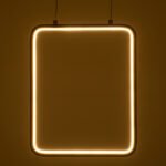 GLOBOSTAR® NEROBA 61303 Μοντέρνο Κρεμαστό Φωτιστικό Οροφής LED 18W 1980lm 360° AC 220-240V IP20 Ρυθμιζόμενο Λευκό CCT με On/Off 2700K/4500K/6000K - Lumileds SMD Chip - Λευκό Ματ - Μ29 x Π2 x Υ36cm - 3 Χρόνια Εγγύηση - Image 9