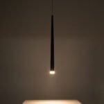 GLOBOSTAR® TEARS 61309 Μοντέρνο Κρεμαστό Φωτιστικό Οροφής LED 3W 330lm 180° AC 220-240V IP20 Ρυθμιζόμενο Λευκό CCT με Χειριστήριο από 2700K έως 6000K Dimmable - Lumileds SMD Chip - Μαύρο Ματ - Μ3.2 x Π3.2 x Υ51.5cm - 3 Χρόνια Εγγύηση - Image 10