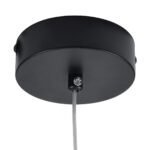 GLOBOSTAR® TEARS 61309 Μοντέρνο Κρεμαστό Φωτιστικό Οροφής LED 3W 330lm 180° AC 220-240V IP20 Ρυθμιζόμενο Λευκό CCT με Χειριστήριο από 2700K έως 6000K Dimmable - Lumileds SMD Chip - Μαύρο Ματ - Μ3.2 x Π3.2 x Υ51.5cm - 3 Χρόνια Εγγύηση - Image 9